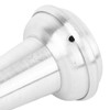 Trumpet Mute Silencer Practice Replacement Lightweight Aluminum Accessories Silver