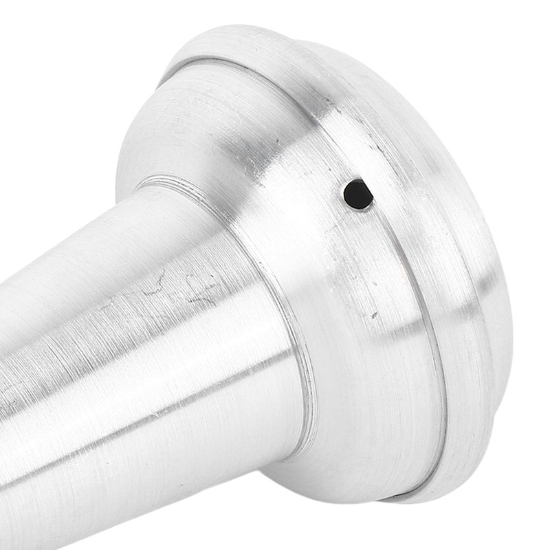 Trumpet Mute Silencer Practice Replacement Lightweight Aluminum Accessories Silver
