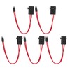 5Pcs Car Fuse Holder Connector Mini Heavy Duty Wire Extension