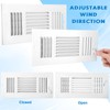Wesiti 4 Pcs 10 x 4 Inch Ceiling Vent Covers