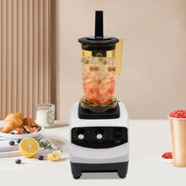 AGULIUM Countertop Blender with 4 Cups Blend Cup Milk Gap Tea Brewing Cup Shake Cup Smoothie Blender Tea Brewing Machine Electric Food Blender for Smoothies Shakes Juices Milk Tea