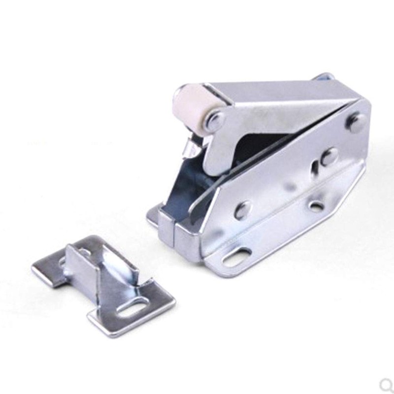 2 X Quick Automatic Door Spring Catch for Press to