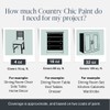 Chalk Style Paint - for Furniture, Home Decor, Crafts -