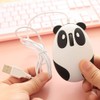 CHUYI Panda Wired Mouse Cute Animal Series Portable Corded Mice