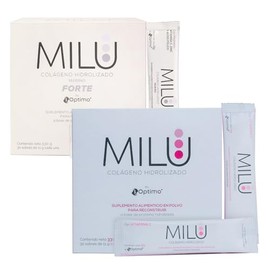 MILU  Kit de 1 Colágeno Hidrolizado con Vitamina C en polvo de 330g con 30 sobres  1 Colágeno Hidroalizado Marino Forte en polvo de 330gr con 30...   