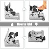 Folding Hinge Pack of 2 Table Legs Folding Locking Table