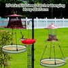 FoldTier 2 Pieces Universal Wild Bird Seed Catcher Hanging Hoop
