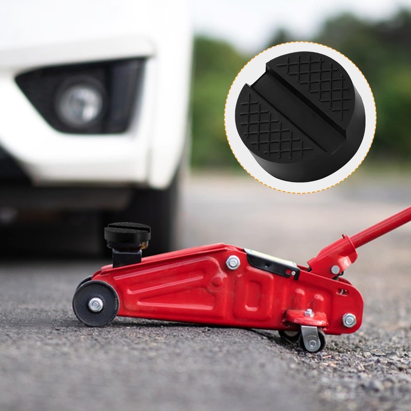 Lyeteung 2 PCS Car Jack Pad 65mm, Universal Floor Jack