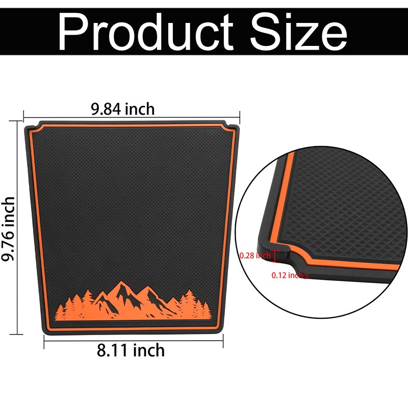 SENSHINE Dash Dashboard Cover Mat for Subaru Forester Accessories 2019-2023