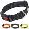 Fida Collar reflectante para perro, collares de nailon con colores