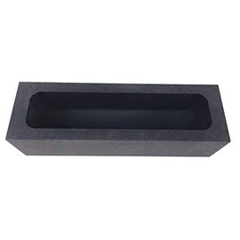 OTOOLWORLD Gold Silver Graphite Ingot Mold Mould Crucible For Melting Casting Refining (3kg)