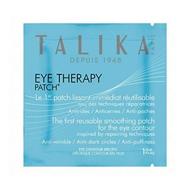 Talika Eye Therapy Patch - Instant Smoothing Under Eye Patches - Mask For Dark Circles Puffiness & Tired Eyes - 6 Refills Reusable Under Eye Patches for Adults Skincare Eye Treatment