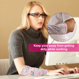 Pack of 4 Arm Cast Cover Elastic Short Cast Covers Protector Arm Sling Sleeve Cast Decorations for Arm Bath Shower Cast Wound Cover Washable Cover (Flower)