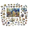 Wooden Jigsaw Puzzle for Adults - Uniquely Shaped Pieces -
