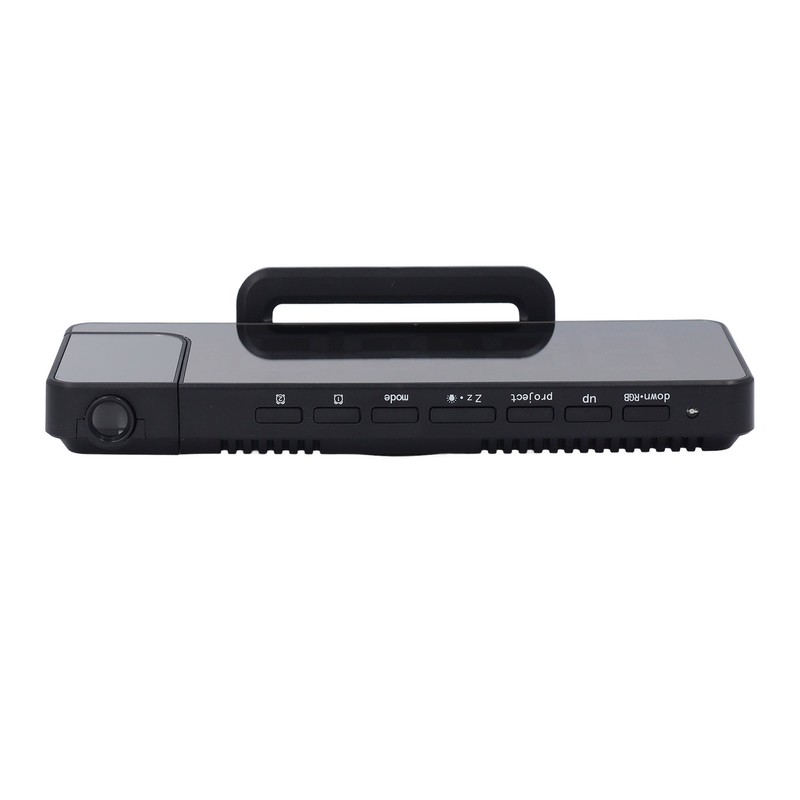 Projection Alarm Clock 7.4 Inch LED Mirror Digital Alarm Clock