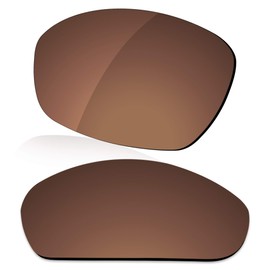 LenzReborn Polarized Lens Replacement for Oakley Juliet Sunglass - Rust Brown - Polarized