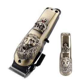 Hair Clipper Replacement Cover Electric Hair Cutter Trimmer Cover Shell for WAHL (Lion Head Bronze)