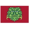 Klicnow Green Man Flag 5ft x 3ft