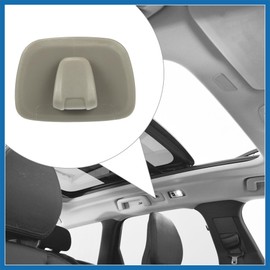 A ABSOPRO 1 Pair Inner Roof Insert Hooks, ABS Cover Strip for Volvo S90 V90 2017-2021 XC40 XC60 2018-2021 XC90 2016-2021 Item Replacement