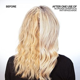 Redken Mascarilla para matizar el cabello rubio 250 ml redken color extend blondage express anti-brass