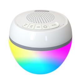 Spire 5W Mini Floating LED Bluetooth Waterproof Pool Speaker, White
