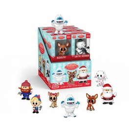 Funko Pop! Minis: Holiday - Rudolph The Red-Nosed Reindeer, Display Case of 12 Vinyl Figures