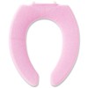 OKA Daisy Marche U-Shaped Toilet Seat Cover, Pink, Antibacterial, Odor