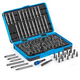 Stark USA 148-Piece Screwdriver Bit Set Hex Tamper Phillips Torx Flat Head Phillips with Storage Case