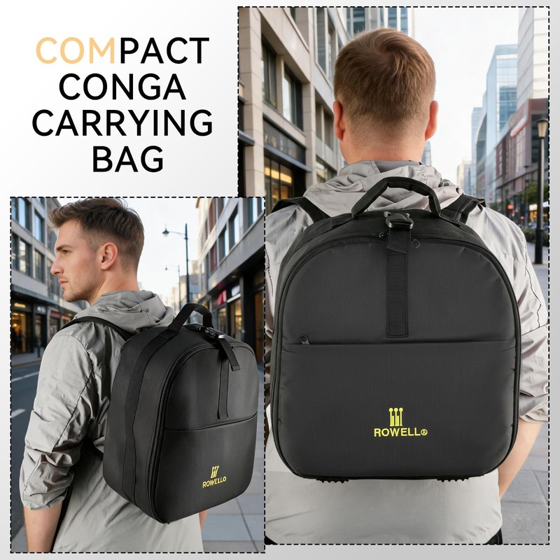 ROWELL Travel Conga Carrying Bag Compatible with 10 inch &