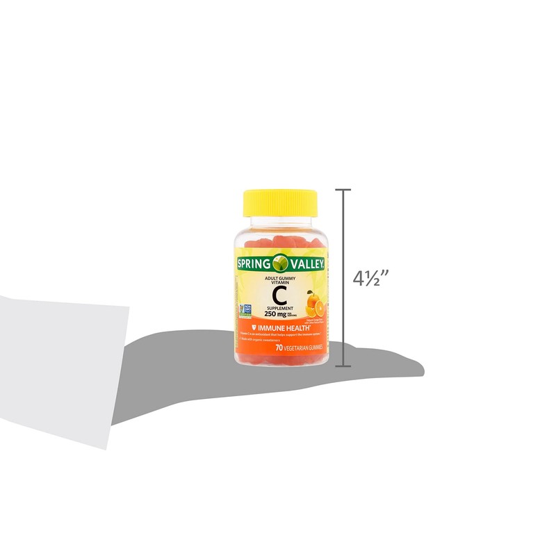 Spring Valley - Gummie Vitamin C 240 mg, 70 Orange