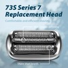 2er-Pack 73S Ersatz-Scherkopf Kompatibel mit Braun Series 7 S7,73S ScherblattAufsatze