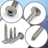 SHUNCHG 20 Pcs Silver M3 x 20mm Self Tapping Wood