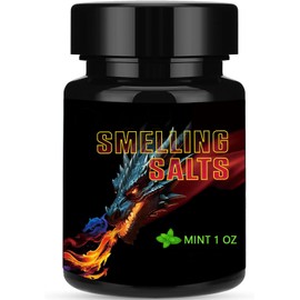 Smelling Salts Wake Up for Athletes Powerlifting 1 OZ Mint for Gym Hockey