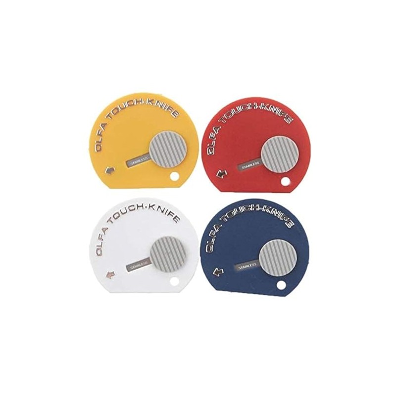 Olfa Touch Knife Assorted Each [ Pack of 4 ]