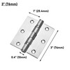 Polished Chrome Ball Bearing Hinges, Heavy Duty Steel Door Hinges