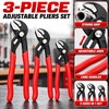 Water Pump Pliers Notch Pliers Self-Locking Pipe Pliers Multifunctional Automatic