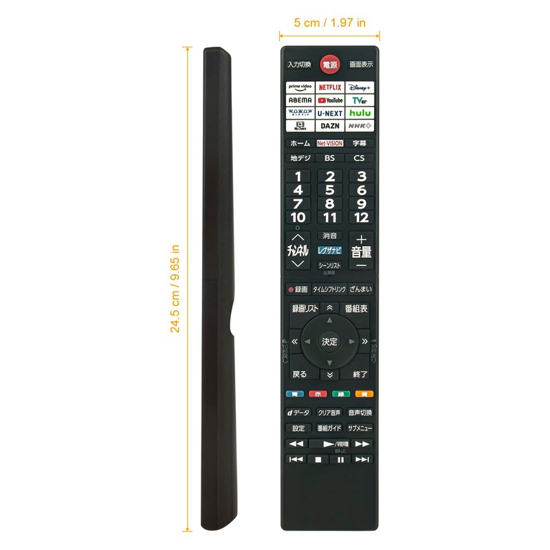ALLIMITY CT-90502 (Replacement) fit for Toshiba REGZA TV 32V35N 40V35N
