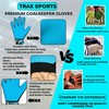 TRAX SPORTS Goalkeeper Gloves for Children Boys Youth, Football Goalkeeper
