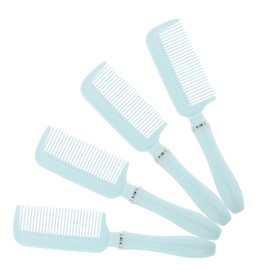 WOONEKY Professional Hair Care Set 4pcs Comb Set Fine Tooth Wide Tooth Detangler Shampoo Comb Perfect for Curly Hair Scalp Massage