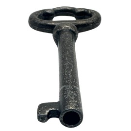 Universal Skeleton Key: Brass Reproduction for Cabinets, Curio, Jewelry Boxes, Desk, and More - Pack of 1 - KY-2 (Antique Brass, Set of 1)