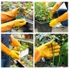 Leather Gardening Gloves for Men and Women - Isilila Breathable