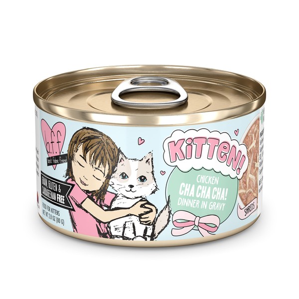 Weruva B.F.F. Kitten Cha Cha Cha, 2.8oz Can (Pack of