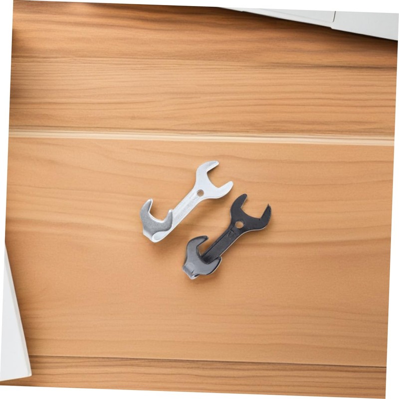 TEHAUX 16 pcs Wrench Shaped Multi Purpose Hanger for Bathroom