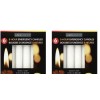 Luminessence 12 Emergency Candles Long Burn Power Outages, Camping, Survival,