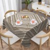 Wood Grain Tablecloth Square Table Cloth Grey Fence Panels Tablecloths