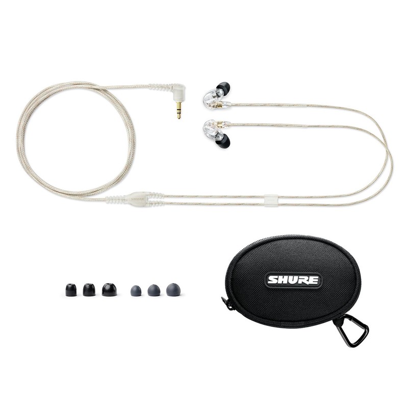 Shure SE215 PRO Wired Earbuds, Professional Sound Isolating Earphones with