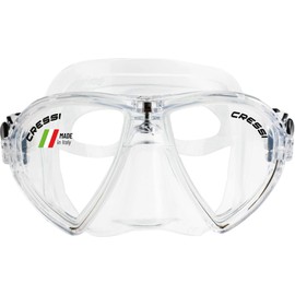 Cressi Ocean, Scuba Diving Snorkel Mask, Made in Italy