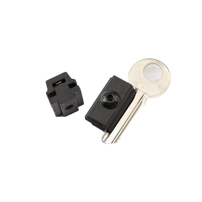 Vertical Key Clamp (1 Set), Black Hardened Metal with Precision