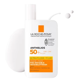 La Roche-Posay Anthelios Face Sunscreen & BUNDLE, Broad Spectrum UVA-UVB Sun Protection for all Skin Types, Lightweight, Non-Greasy Texture, Non-Comedogenic, Water Resistant, Fragrance Free