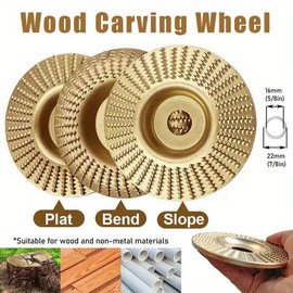 3PCS 목공 조각 내경 디스크 샌딩 도구 쉐이핑 목재 다목적 22MM [1pc Bend] 3PCS Woodworking Carving Internal Diameter Disk Sanding Tool Shaping Wood Multipurpose 22MM [1pc Bend]